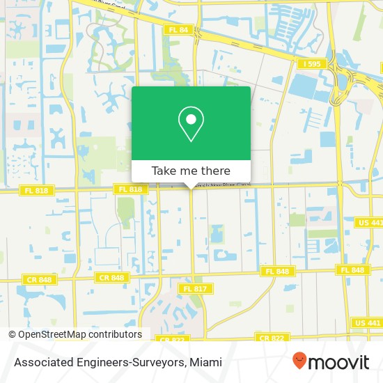 Associated Engineers-Surveyors map