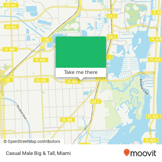 Mapa de Casual Male Big & Tall