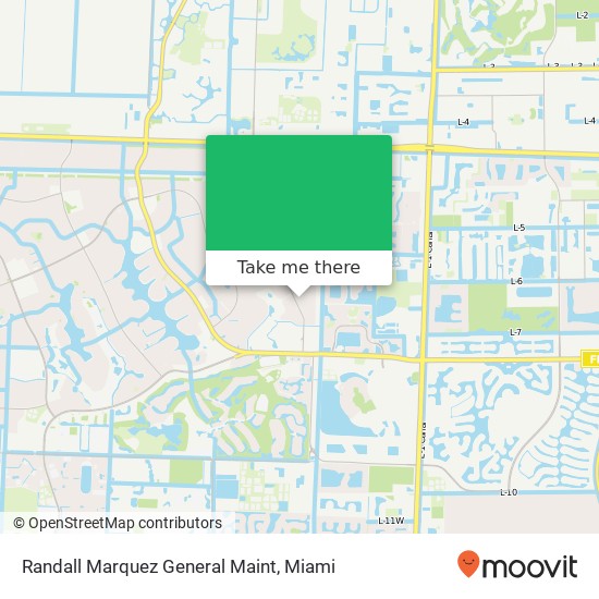 Mapa de Randall Marquez General Maint