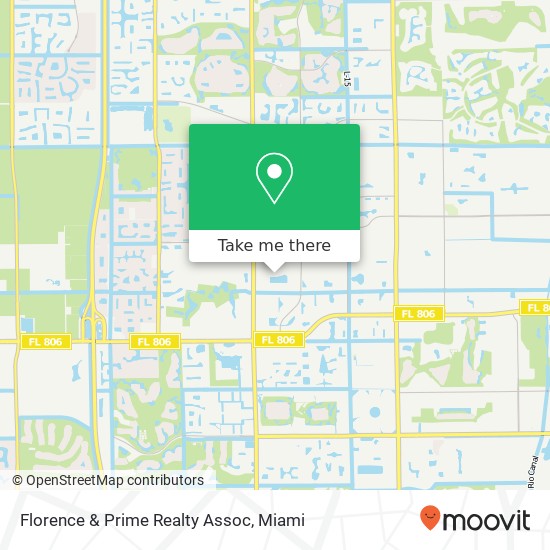 Florence & Prime Realty Assoc map