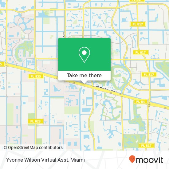 Mapa de Yvonne Wilson Virtual Asst