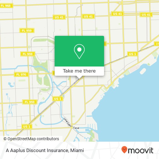 A Aaplus Discount Insurance map