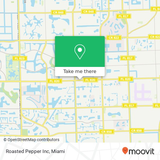 Roasted Pepper Inc map