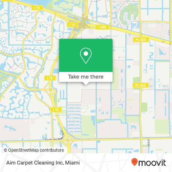 Aim Carpet Cleaning Inc map