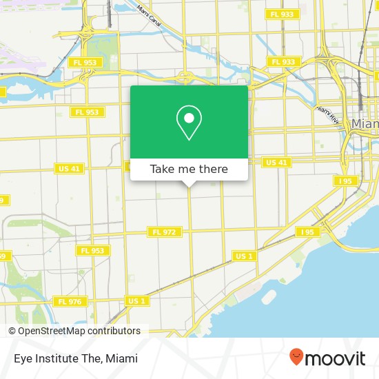 Mapa de Eye Institute The