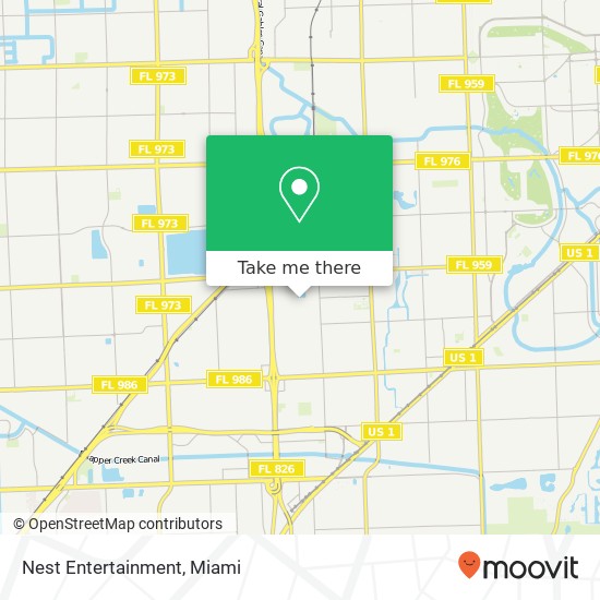 Nest Entertainment map