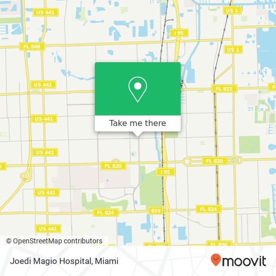 Joedi Magio Hospital map
