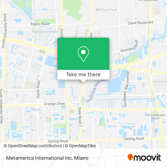 Metamerica International Inc map