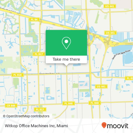 Witkop Office Machines Inc map