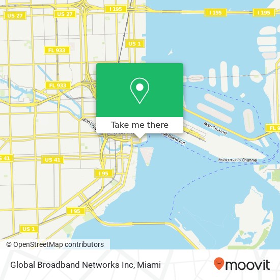 Global Broadband Networks Inc map
