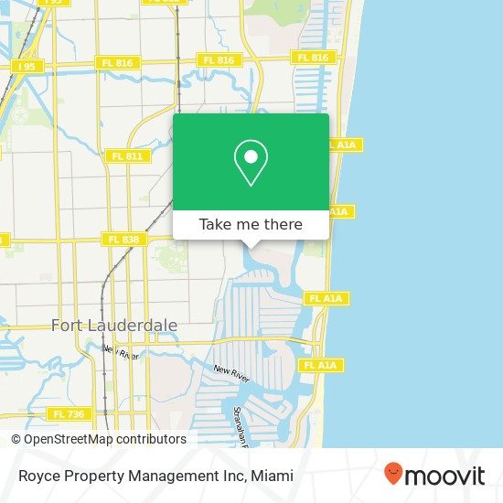 Royce Property Management Inc map