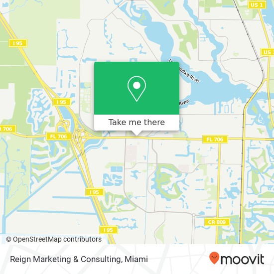 Mapa de Reign Marketing & Consulting