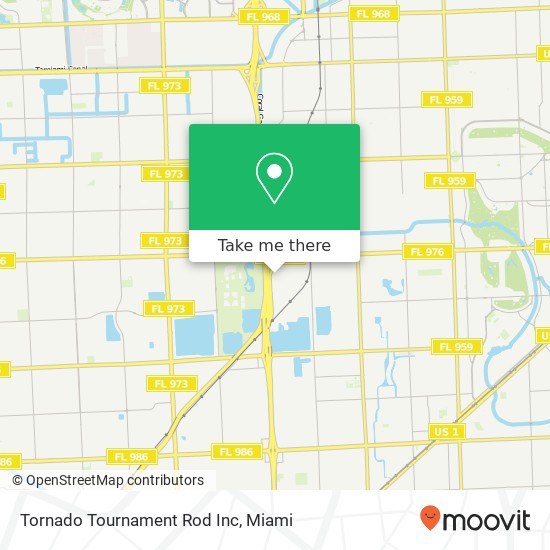 Tornado Tournament Rod Inc map