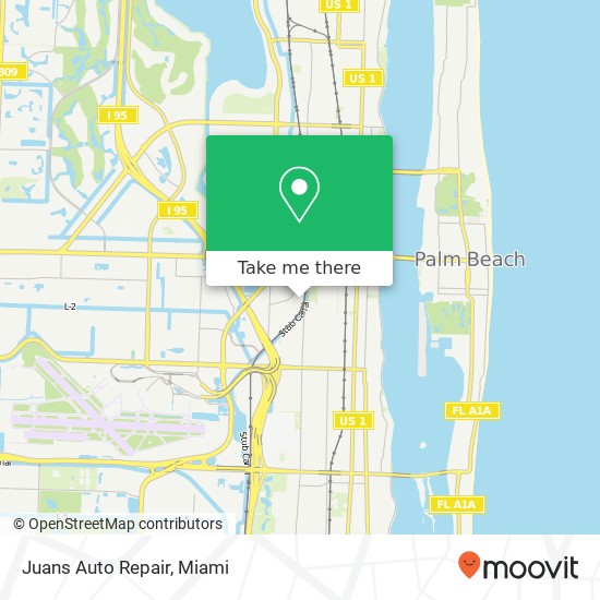 Juans Auto Repair map