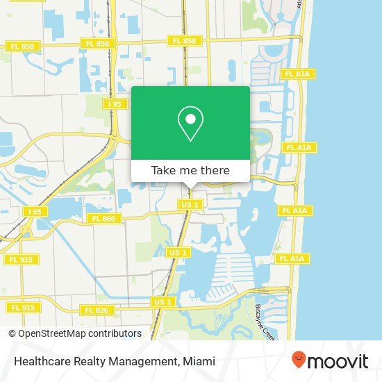 Mapa de Healthcare Realty Management