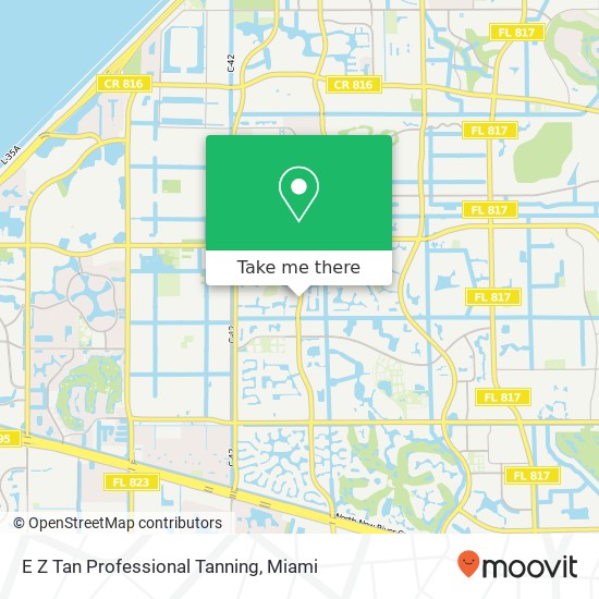 Mapa de E Z Tan Professional Tanning