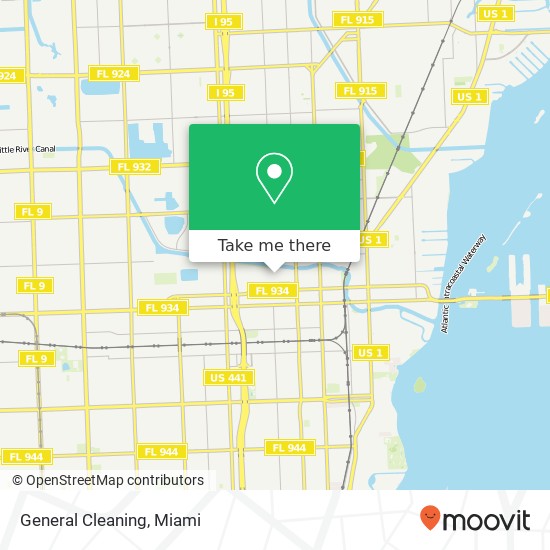 General Cleaning map