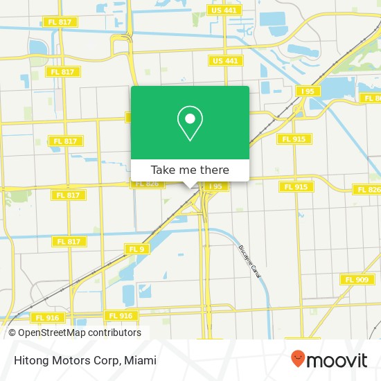 Mapa de Hitong Motors Corp