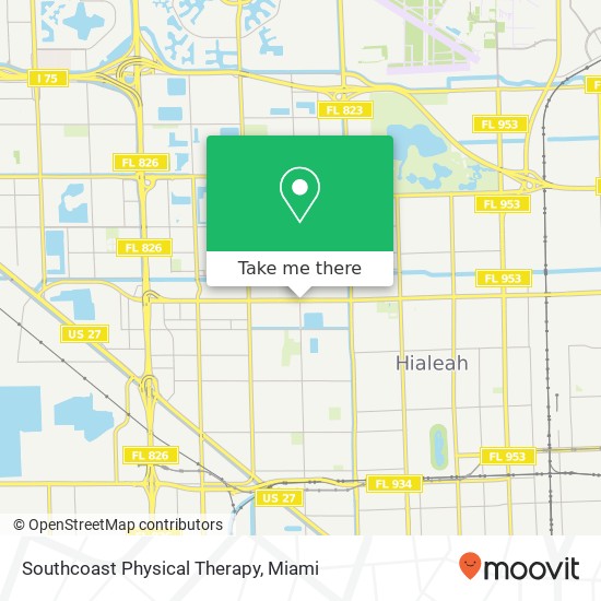 Southcoast Physical Therapy map