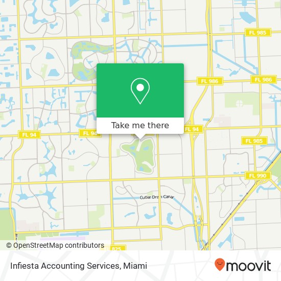 Mapa de Infiesta Accounting Services