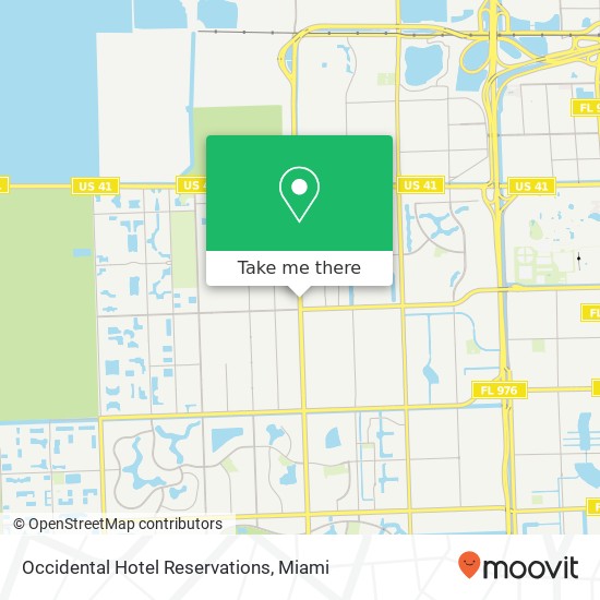 Occidental Hotel Reservations map