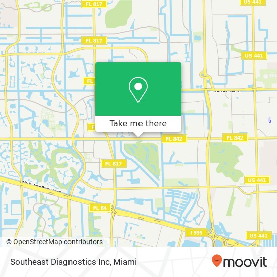 Mapa de Southeast Diagnostics Inc