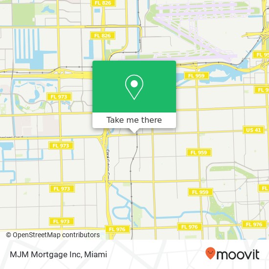 MJM Mortgage Inc map