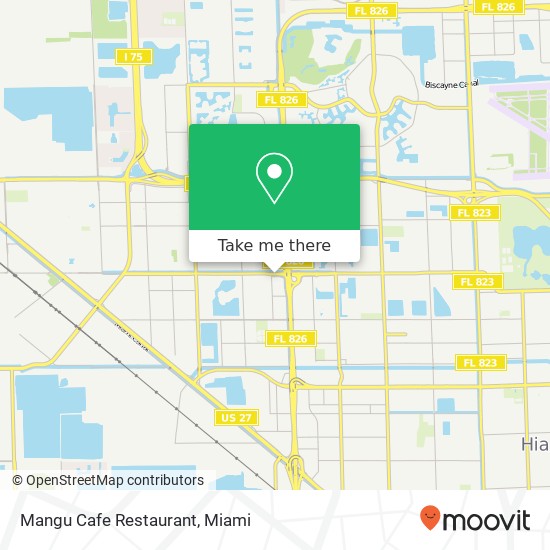 Mangu Cafe Restaurant map