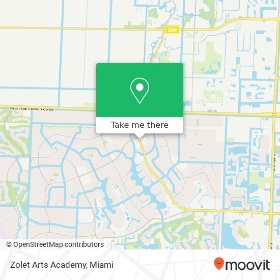 Mapa de Zolet Arts Academy
