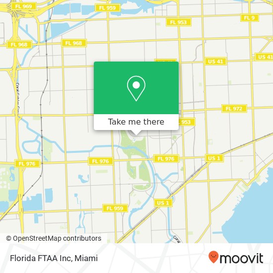 Florida FTAA Inc map