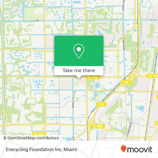 Erecycling Foundation Inc map