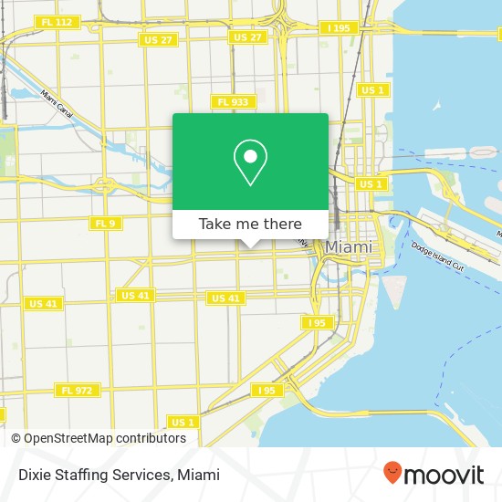 Mapa de Dixie Staffing Services