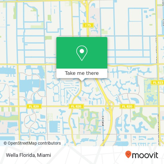 Wella Florida map