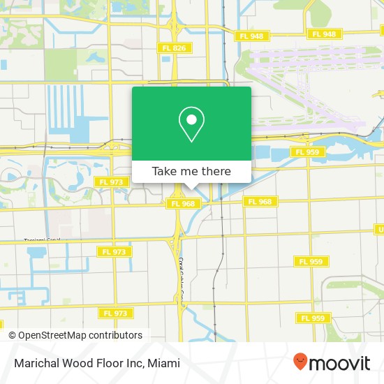 Mapa de Marichal Wood Floor Inc