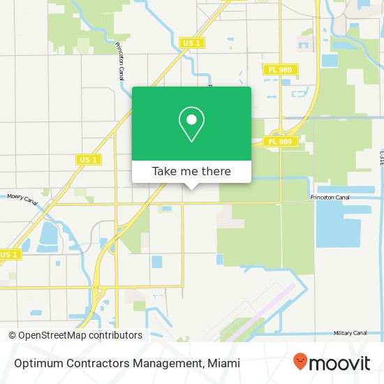 Optimum Contractors Management map