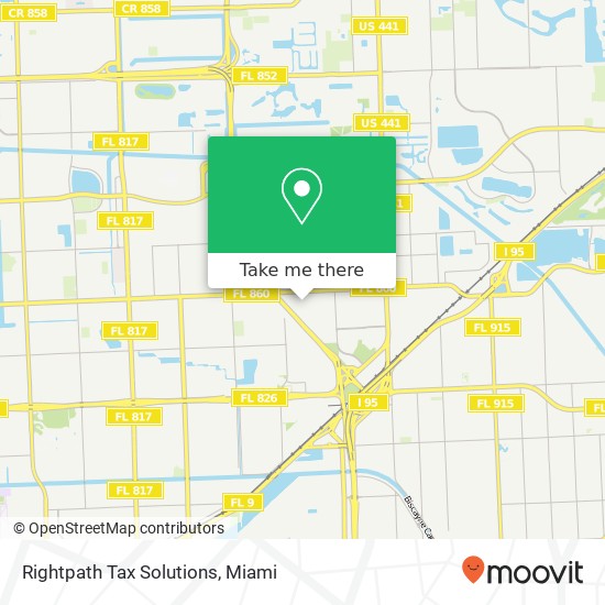 Rightpath Tax Solutions map