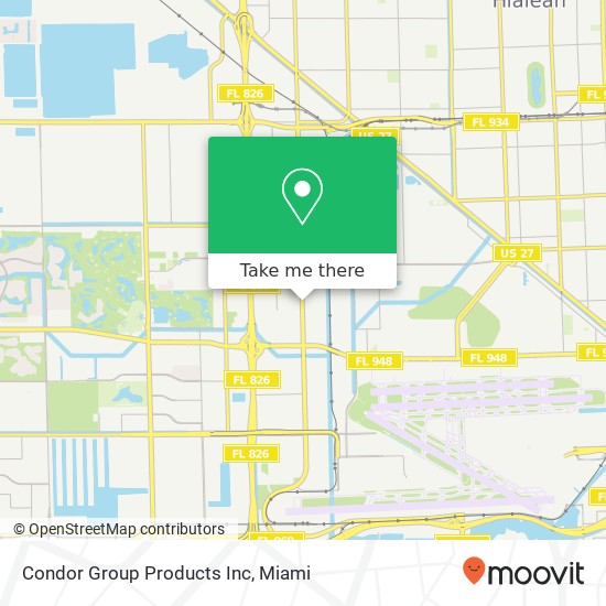 Condor Group Products Inc map