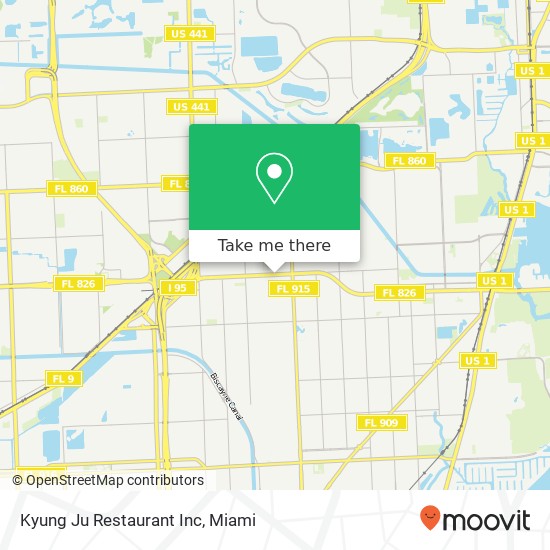 Kyung Ju Restaurant Inc map