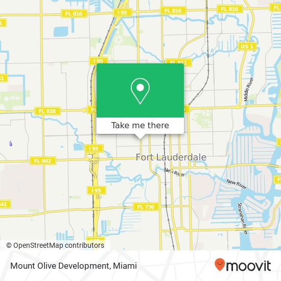Mapa de Mount Olive Development