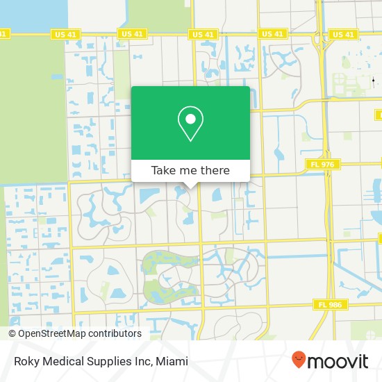 Mapa de Roky Medical Supplies Inc