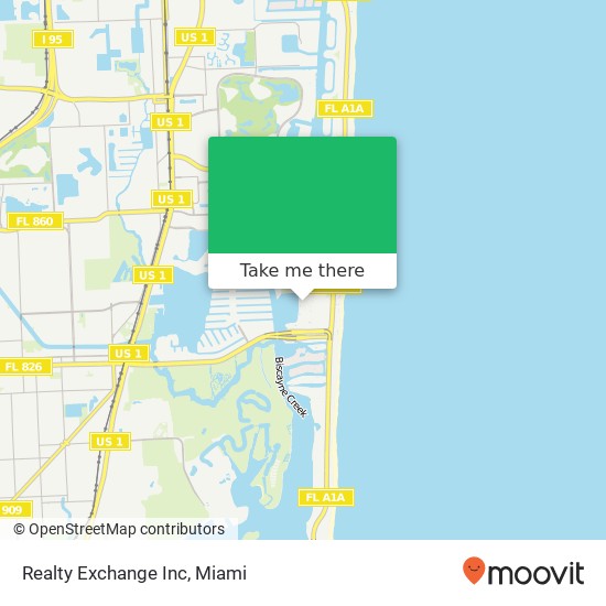 Mapa de Realty Exchange Inc