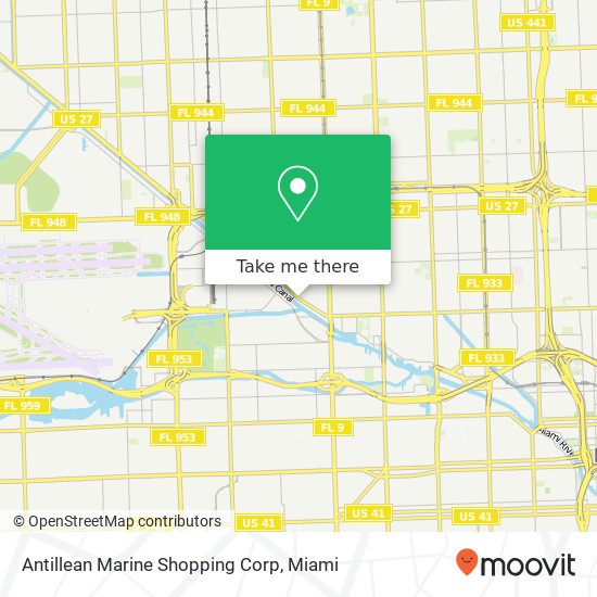 Antillean Marine Shopping Corp map