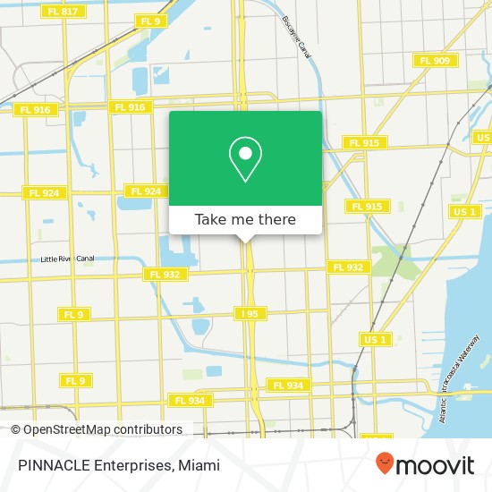 PINNACLE Enterprises map