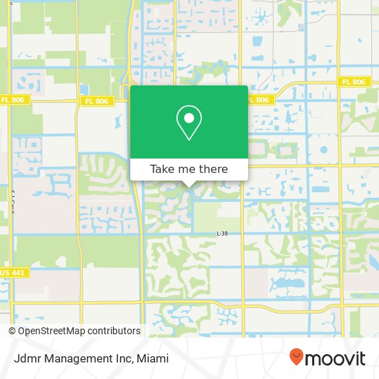 Jdmr Management Inc map