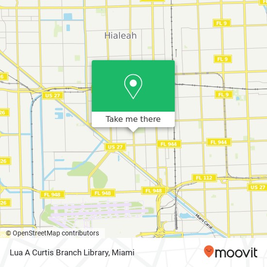 Lua A Curtis Branch Library map