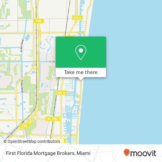 Mapa de First Florida Mortgage Brokers