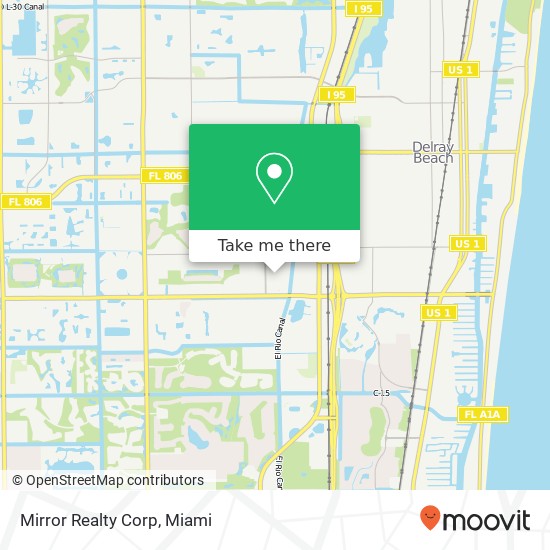 Mirror Realty Corp map
