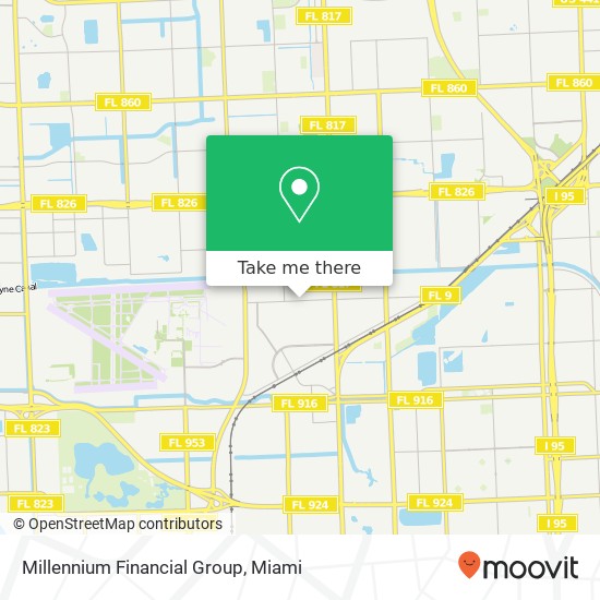 Millennium Financial Group map