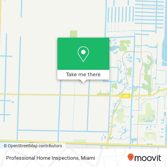 Mapa de Professional Home Inspections