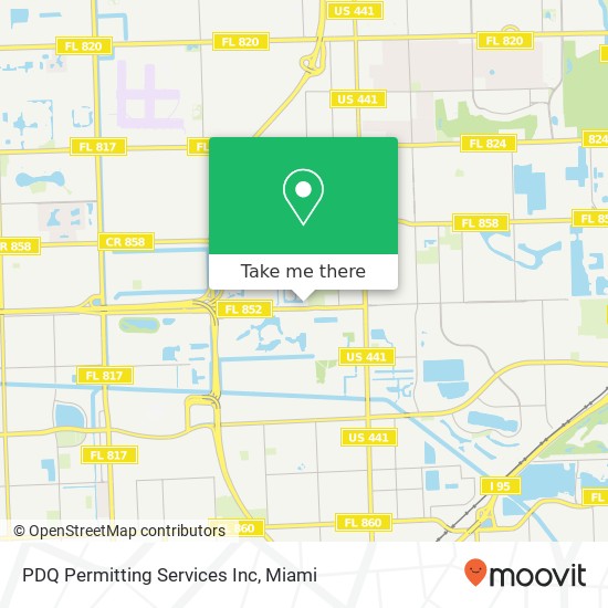 PDQ Permitting Services Inc map